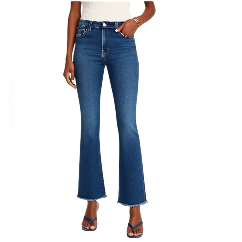 Citizens of Humanity - Lilah High Rise Bootcut Raw Hem Jeans Sz 25